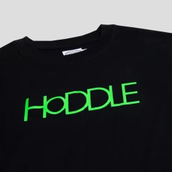 Hoddle Logo Tee - Black / Green