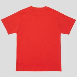 Hoddle Logo Tee - Crimson / Blue