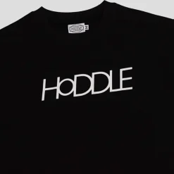 HODDLE "LOGO" TEE BLACK