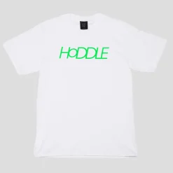 HODDLE "LOGO" TEE WHITE