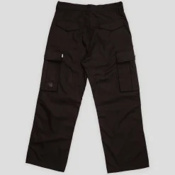 Hoddle Pleated Ripstop Cargo Pants - Black