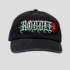 Hoddle Rose Cap - Black