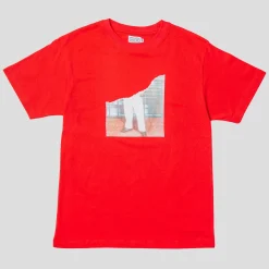 Hoddle Scrapbook Tee - Red