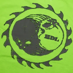 Hoddle Thunderdome Pocket Tee - Lime Green