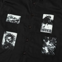 Hoddle Vision Of Hell Oxford Shirt - Black