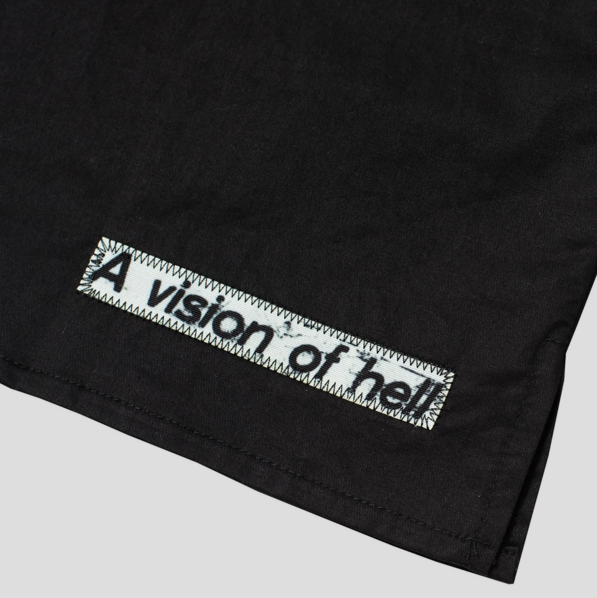Hoddle Vision Of Hell Oxford Shirt - Black