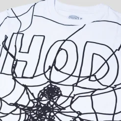 Hoddle Web Tee - White