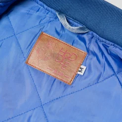 Hoddle Zip Up Carpenter Vest - Blue Denim Wash