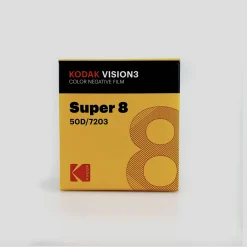 Kodak Vision3 50D #7203 – 50ft Super 8 Film