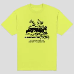 Labour Rest Recreation Absolute Traction T-Shirt - Hi Vis Green