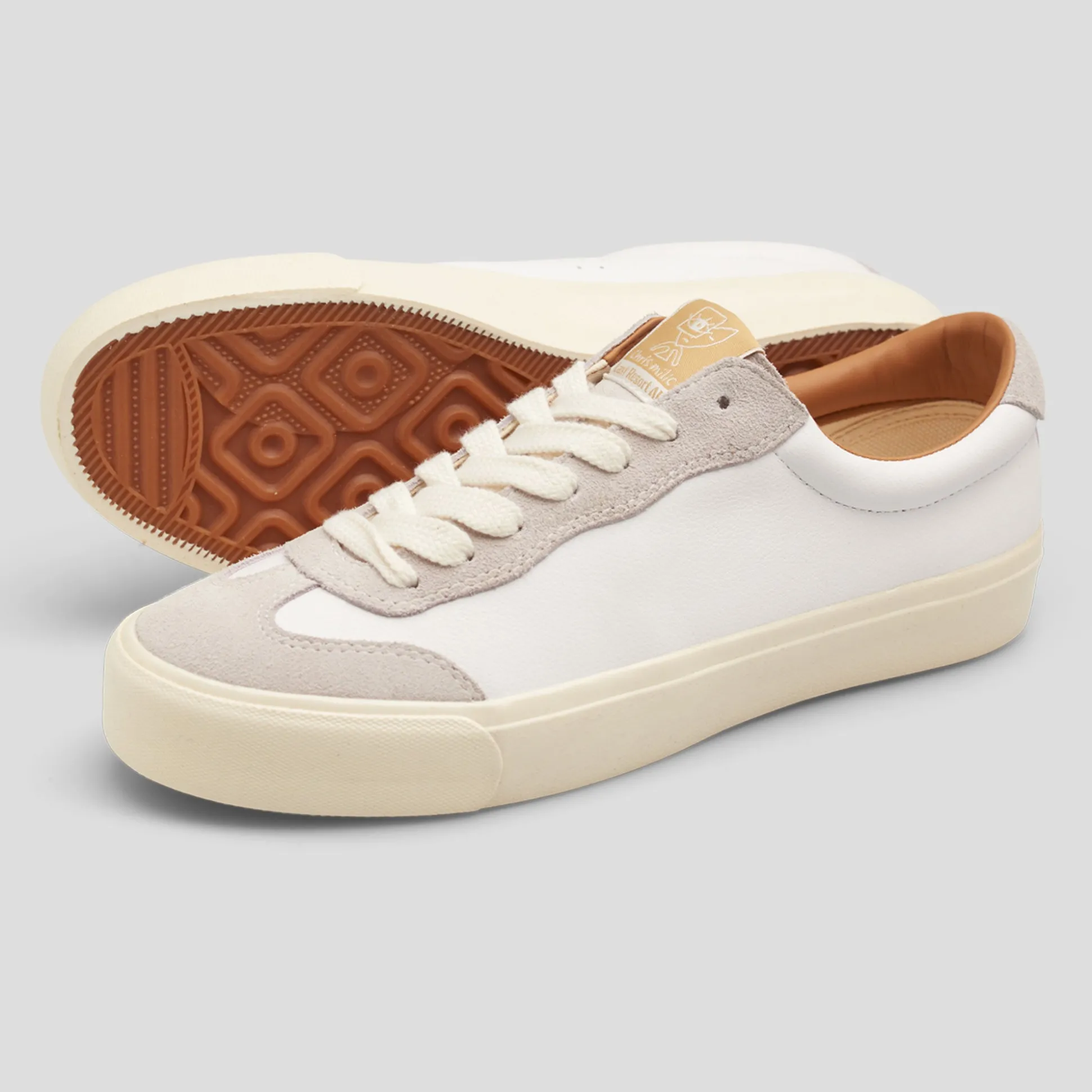 Last Resort AB VM004 Milic Leather / Suede - Duo White / White