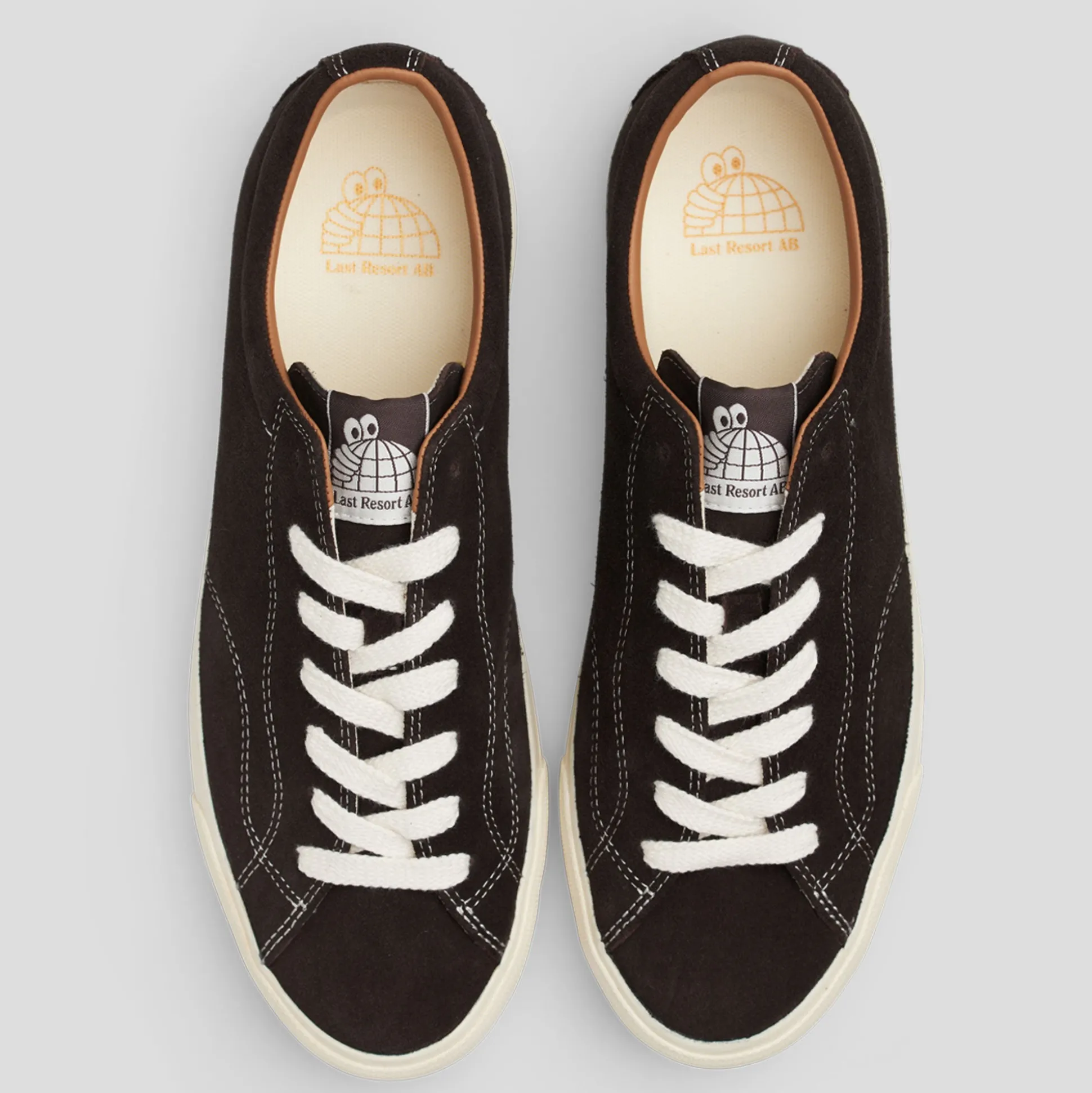 Last Resort AB VM003 Suede - Coffee Bean / White