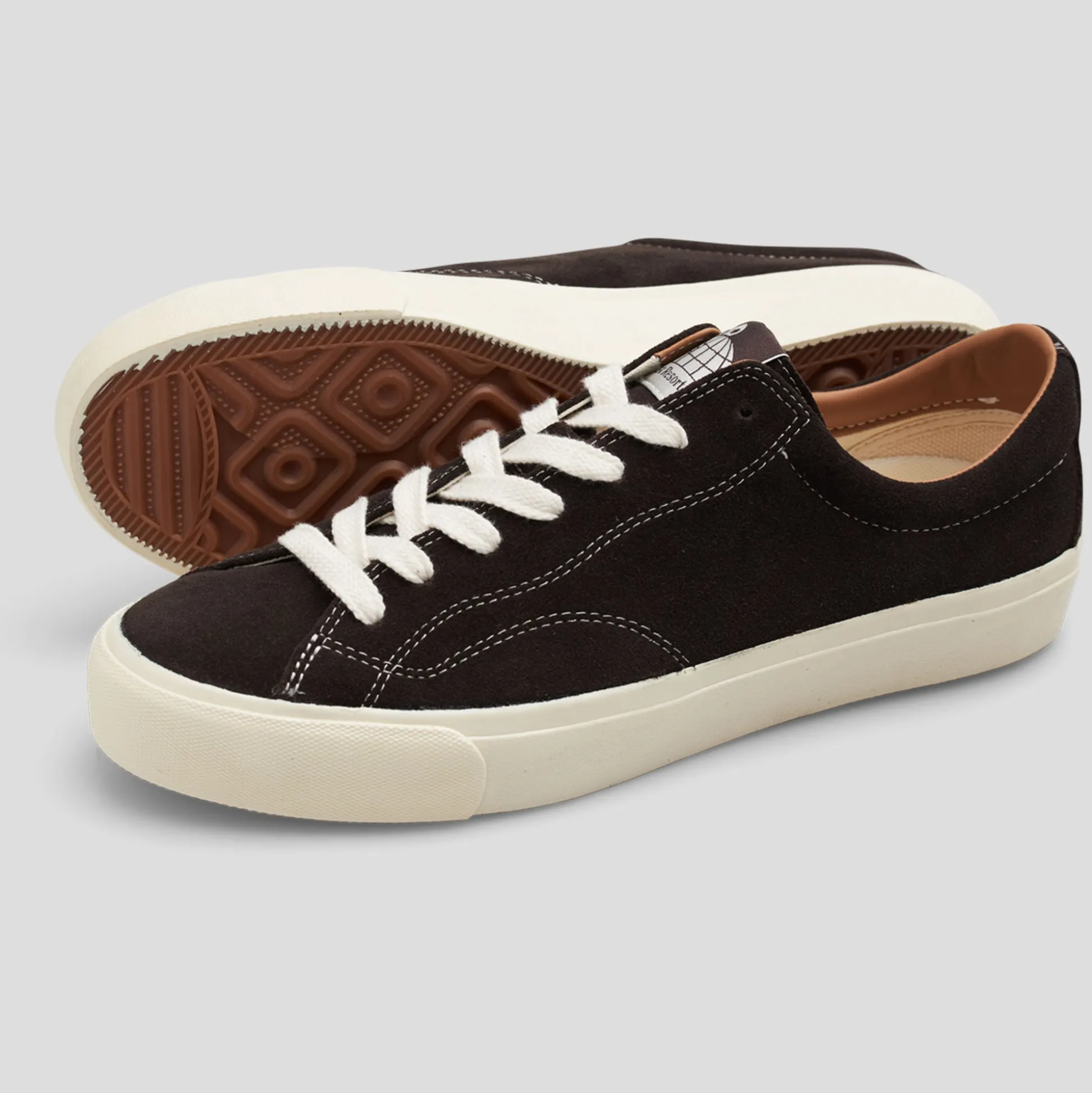 Last Resort AB VM003 Suede - Coffee Bean / White