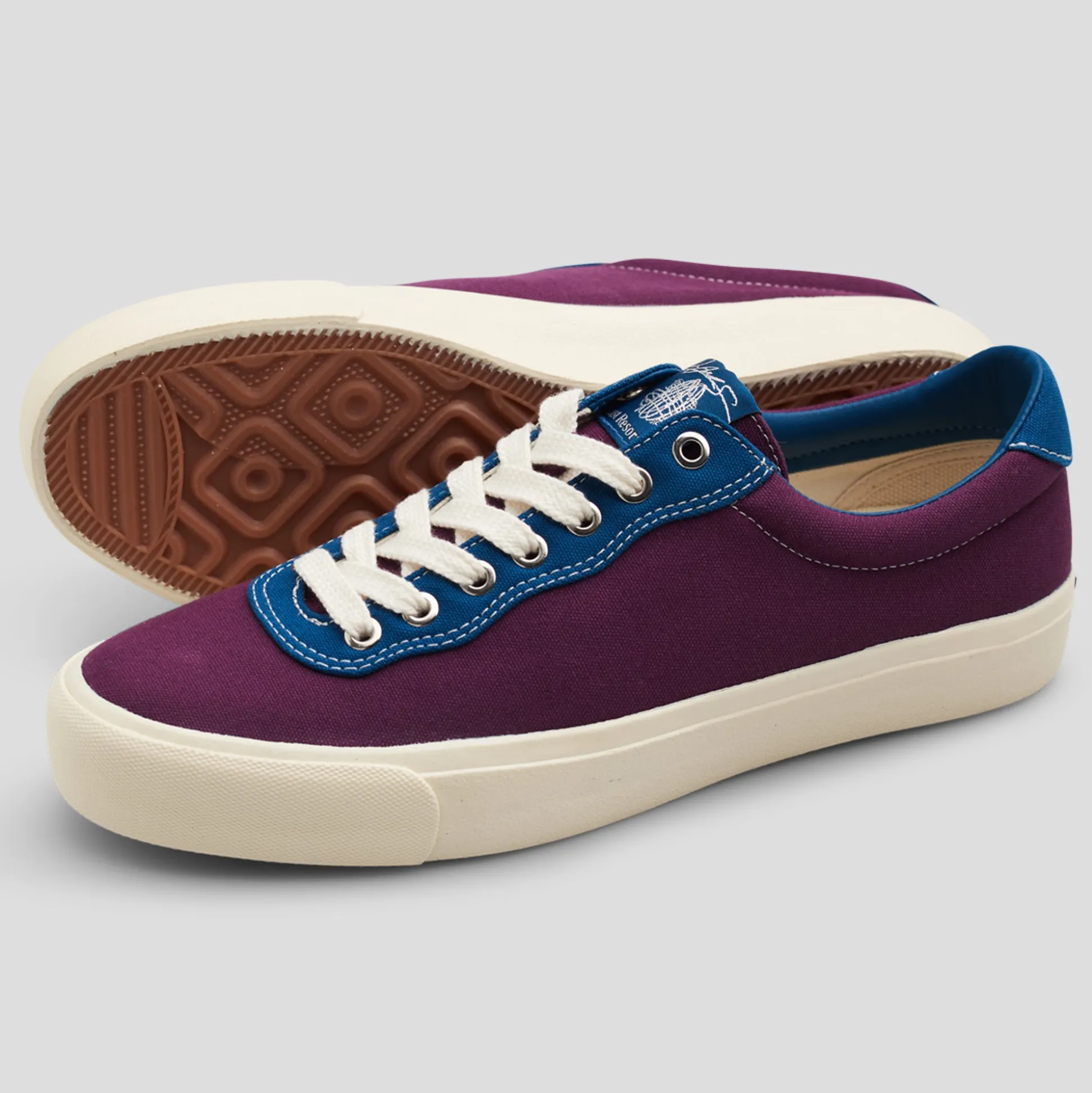 Last Resort AB VM001-Lo Canvas - Plum / Dirty Blue