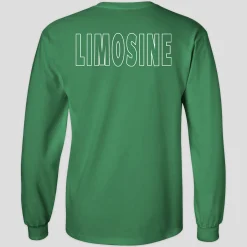 Limosine Happy Face Long-sleeve Tee - Green