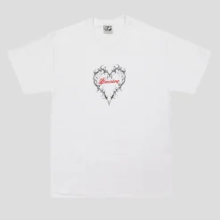 Limosine Heart Tee - White