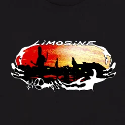 Limosine Ring Wave Tee - Black