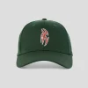 Limosine Shadow Box Hat - Green / Silver