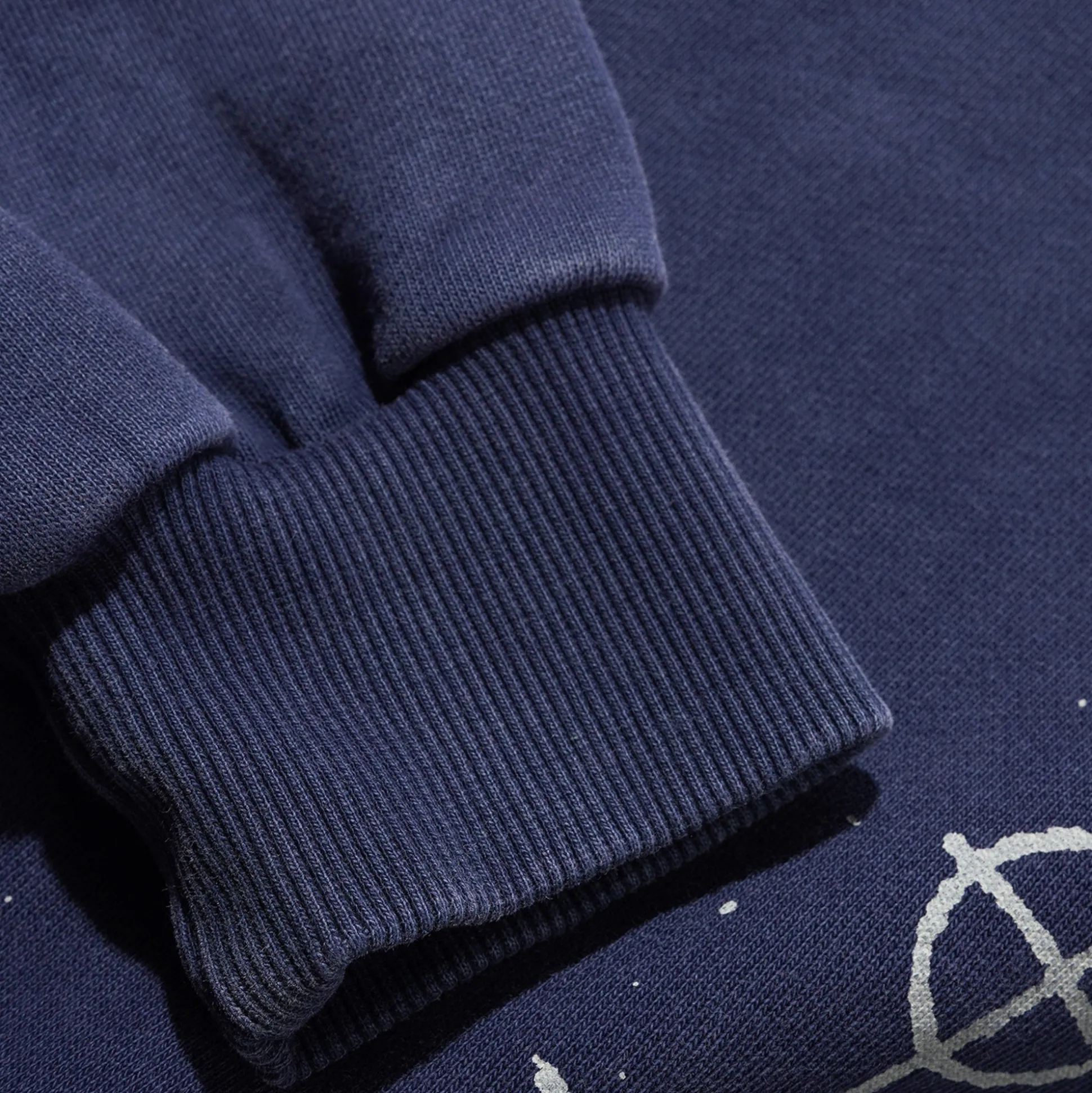 Lo-Fi Crisis Pullover Hood - Navy