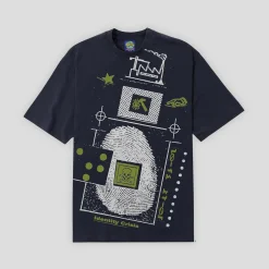 Lo-Fi Crisis Tee - Navy