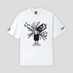 Lo-Fi Detonate Tee - White