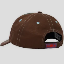 Lo-Fi Ideas 6 Panel Cap - Walnut / Seaweed