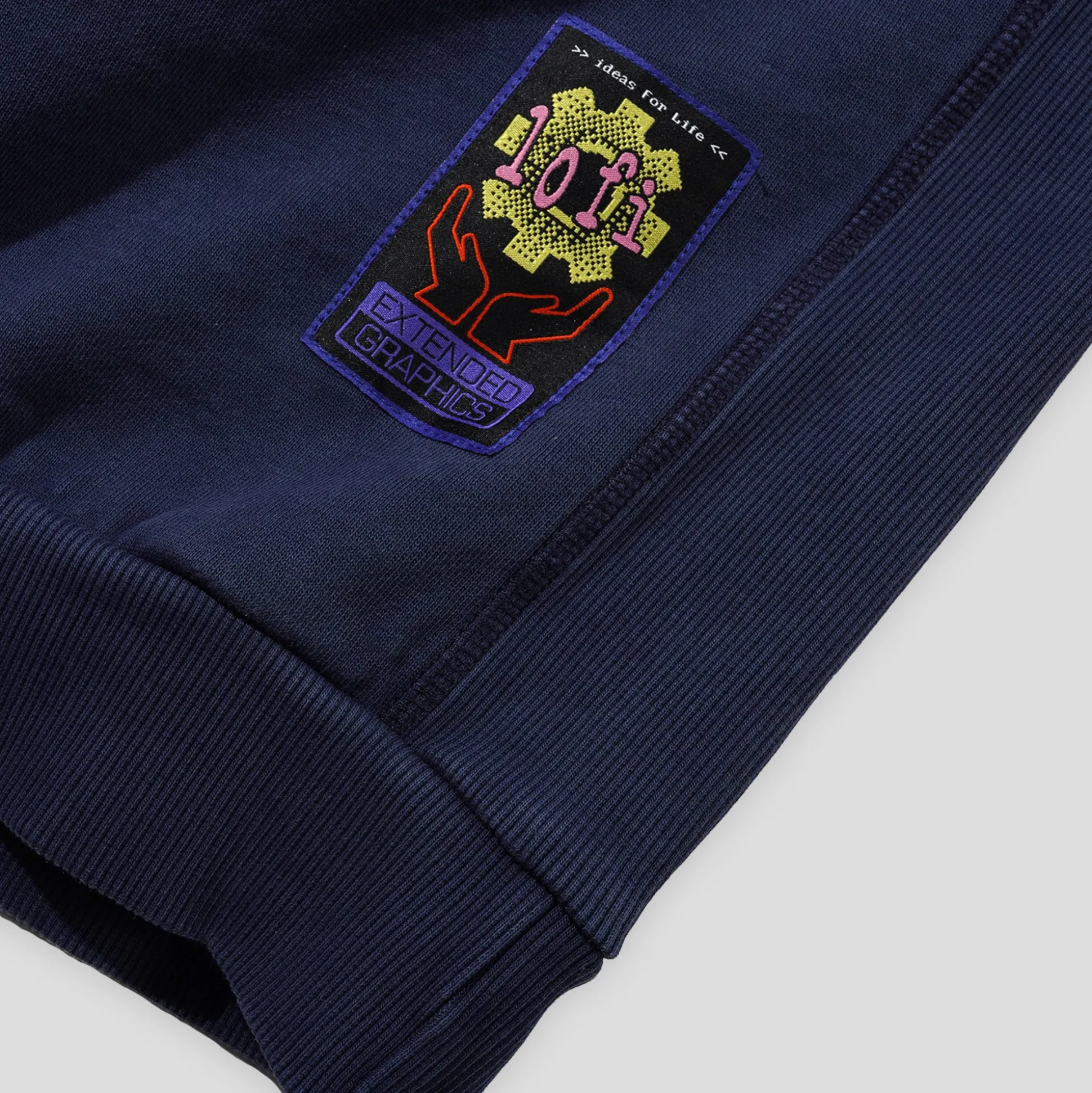 Lo-Fi Ideas Crewneck - Washed Indigo