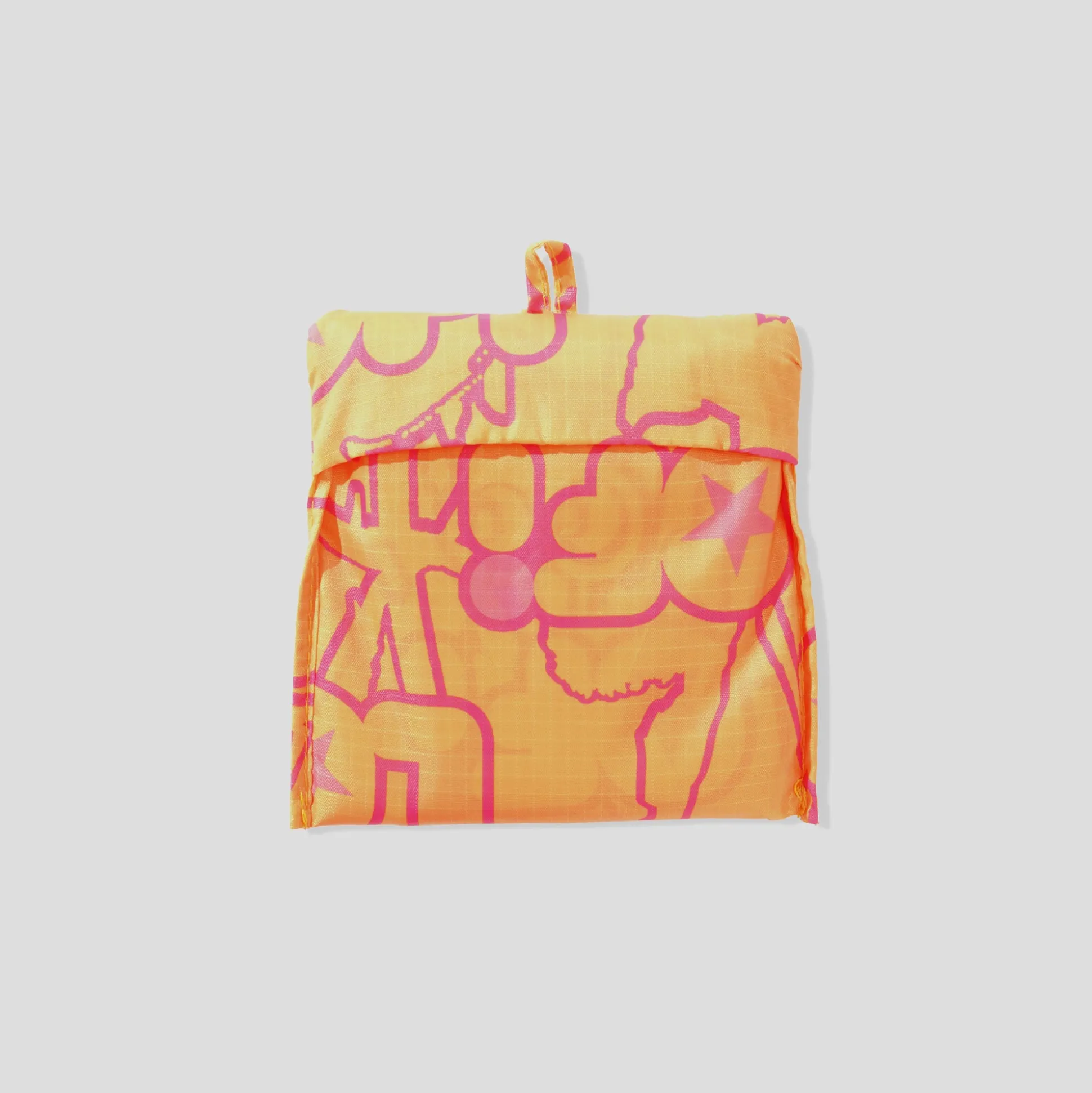 Lo-Fi Ideas Nylon Tote Bag - Orange