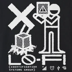 Lo-Fi Identification Tee - Black