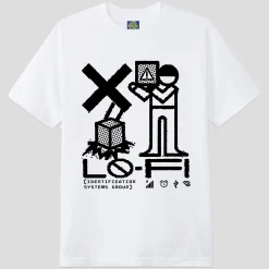 Lo-Fi Identification Tee - White