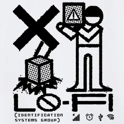 Lo-Fi Identification Tee - White