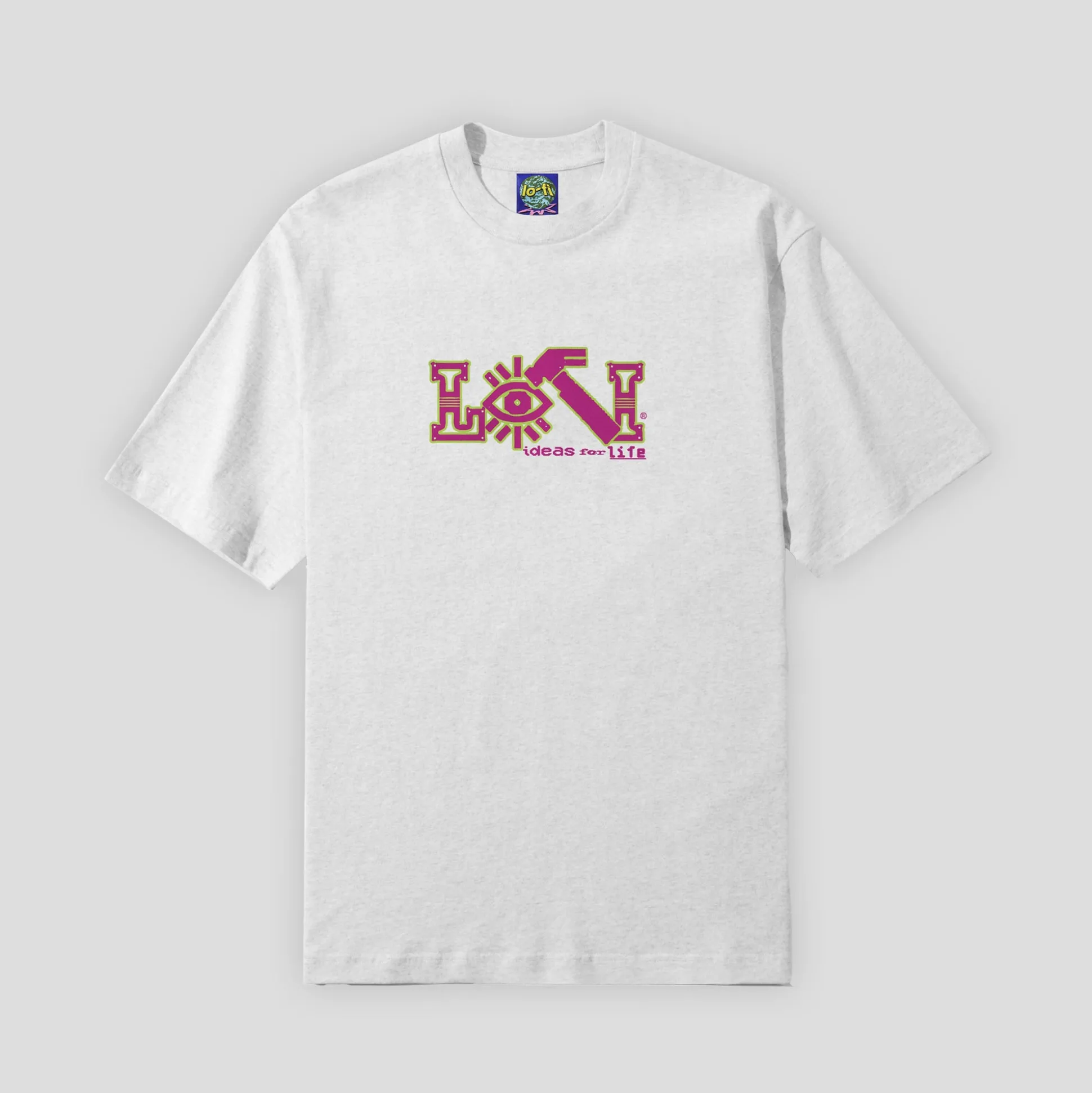 Lo-Fi Input Tee - Ash