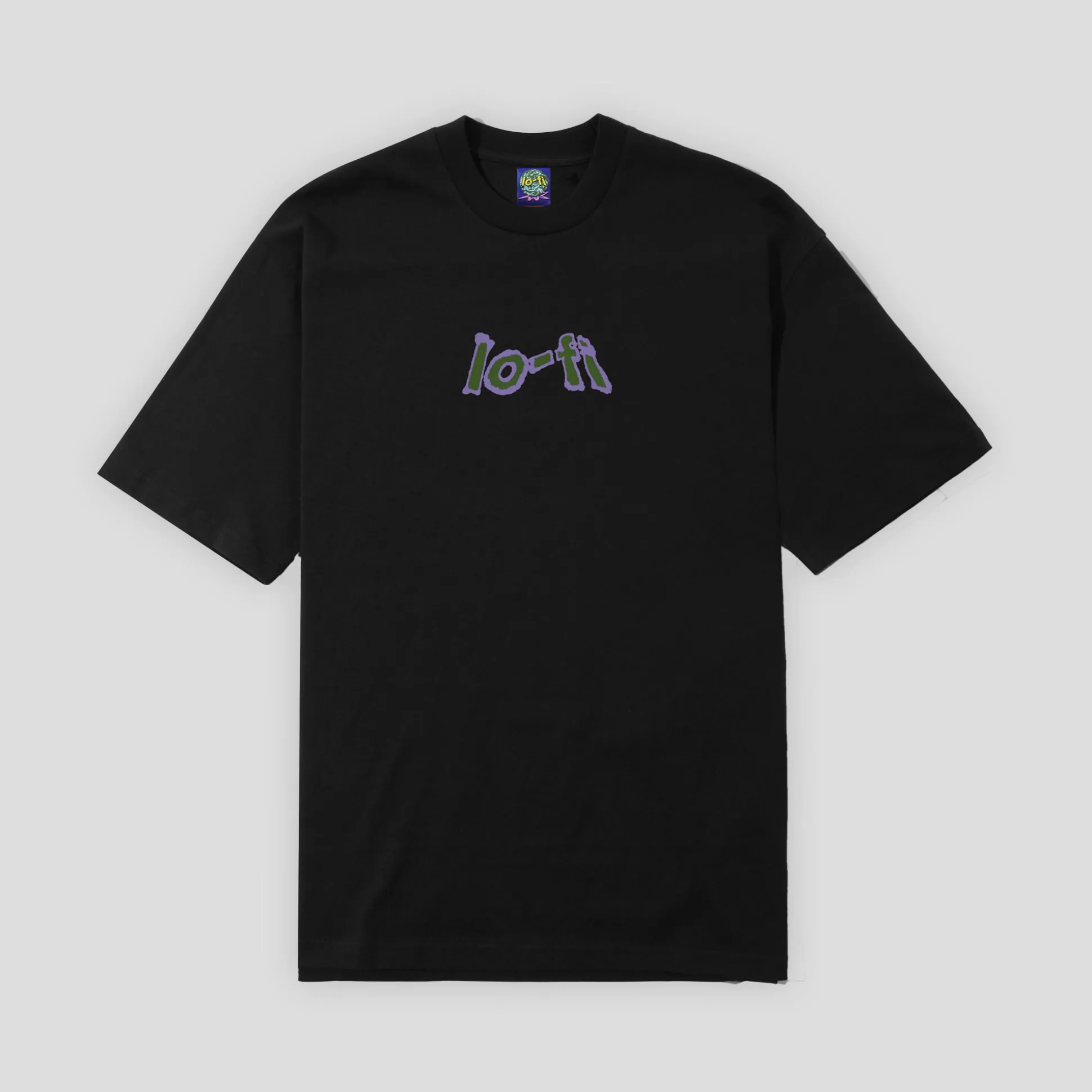 Lo-Fi Melt Logo Tee - Black