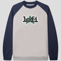 Lo-Fi Star Logo Sweatshirt - Space / Cement