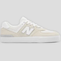 New Balance Numeric 574 Vulc - Sea Salt / White