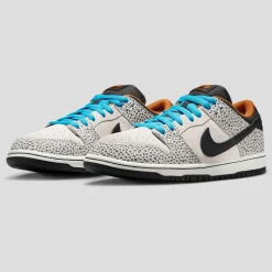 Nike SB Dunk Low Olympic Safari - Phantom / Chlorine Blue-Black