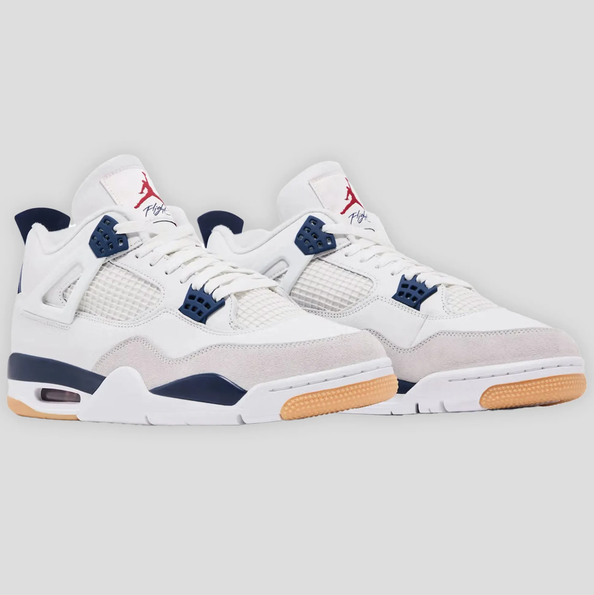 Nike SB x Air Jordan 4 Retro SB - Summit White / White - Navy - Neutra