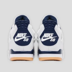 Nike SB x Air Jordan 4 Retro SB - Summit White / White - Navy - Neutra
