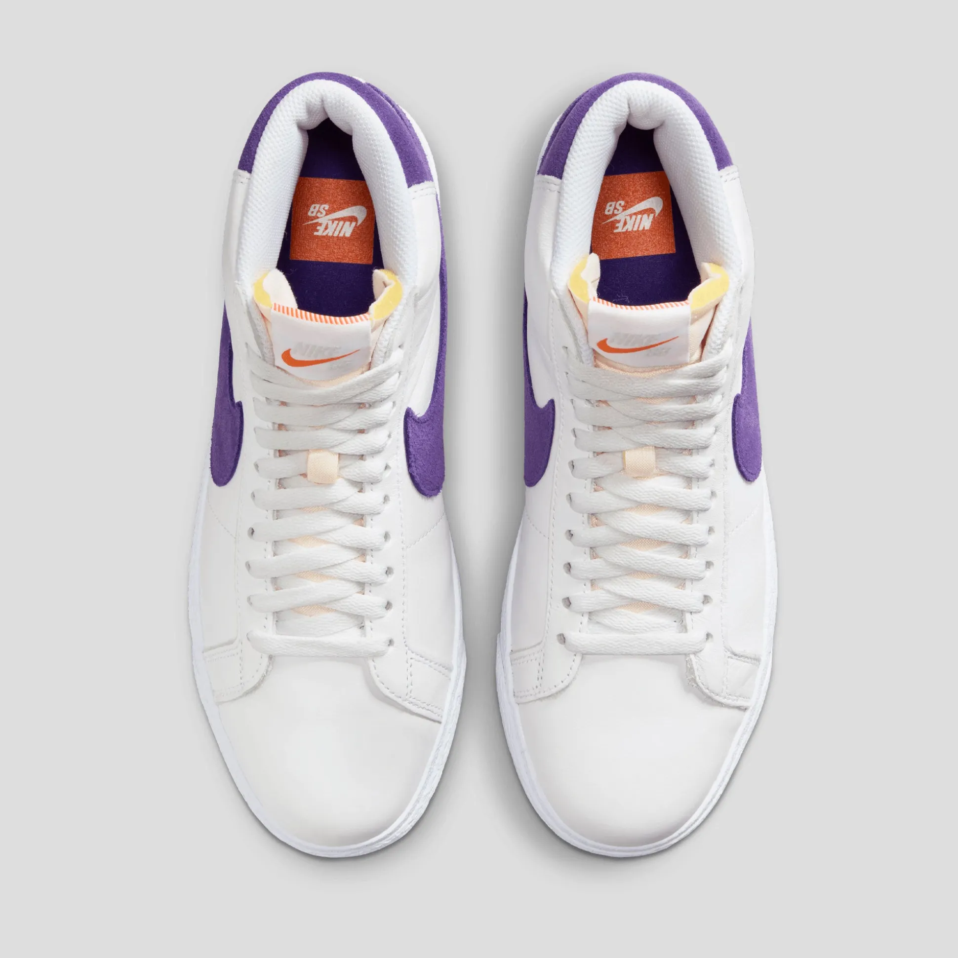 Nike SB Zoom Blazer Mid Iso - White / Court Purple