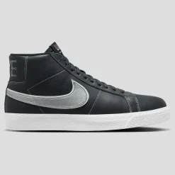Nike SB Zoom Blazer Mid Mason Silva - Dark Obsidian / Metallic Silver