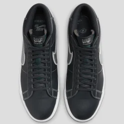 Nike SB Zoom Blazer Mid Mason Silva - Dark Obsidian / Metallic Silver