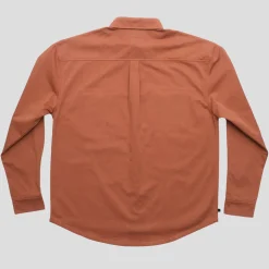 Pass~Port & El'more Vineyard Workers Long-sleeve Shirt - Rust