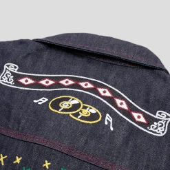 Pass~Port & Evisen Selvedge Denim Workers Club Jacket - Raw Denim