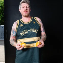 Pass~Port & The Bunt Jam Basketball Jersey