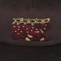 Pass~Port Antler Workers Cap - Chocolate