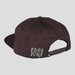 Pass~Port Antler Workers Cap - Chocolate