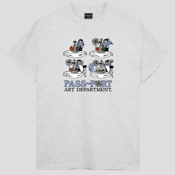 Pass~Port Art Dept. Tee - Ash