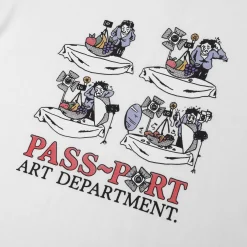 Pass~Port Art Dept. Tee - White