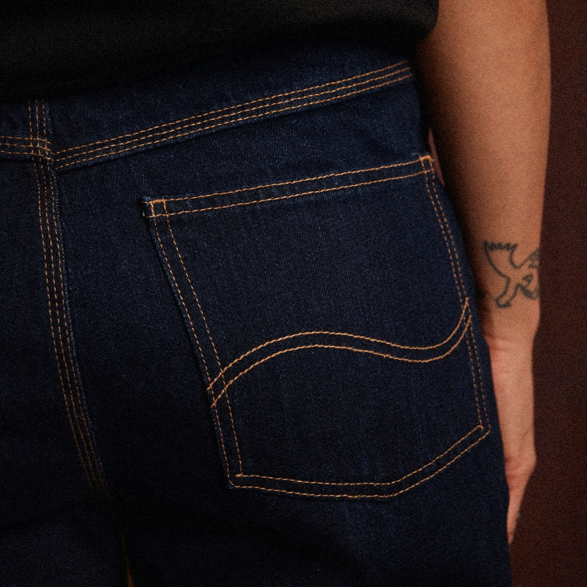 Pass~Port Australian Manufactured Jean - Rinsed Raw Indigo