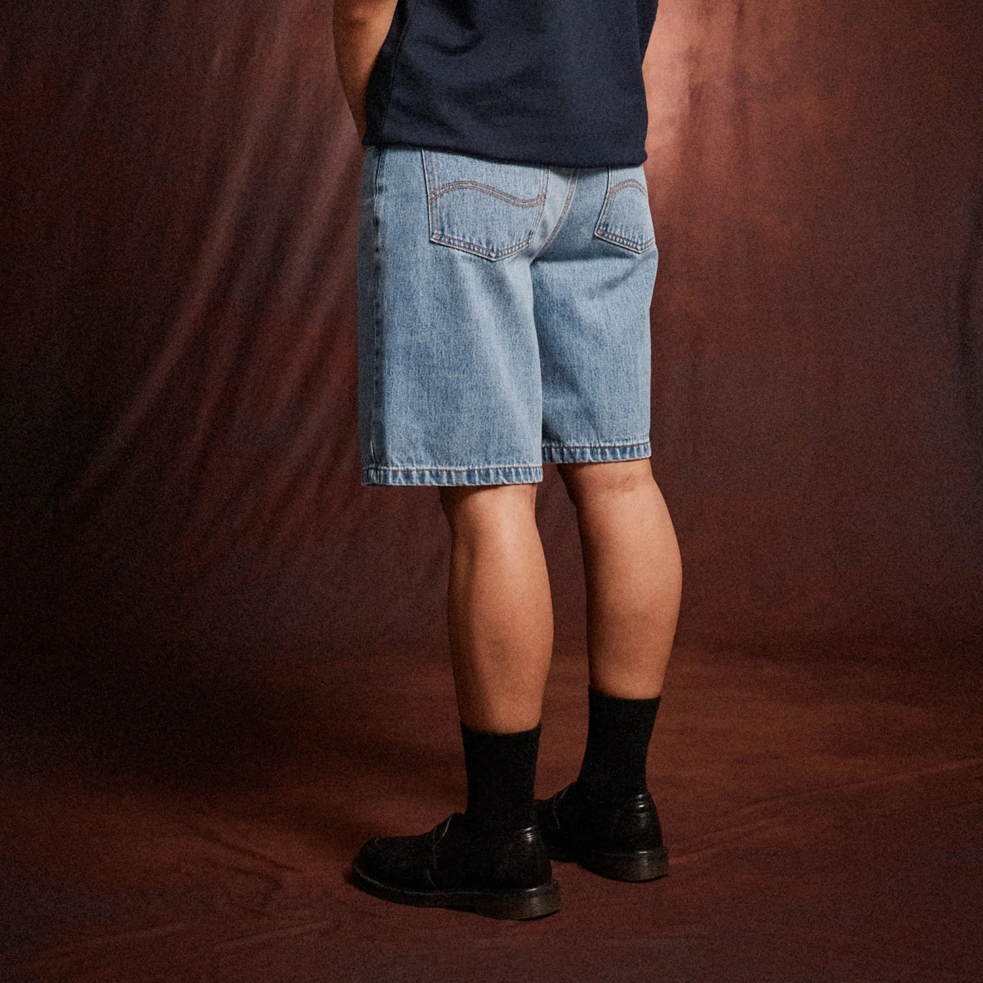 Pass~Port Australian Manufactured Denim Short - Light Indigo